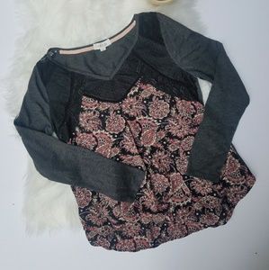 🌻SALE!! Anthro Taylor&Sage Floral Top
